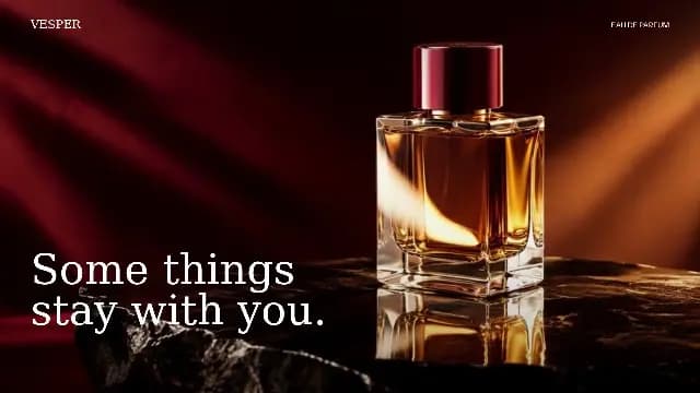 Introduce a fragrance through light, texture and desire.